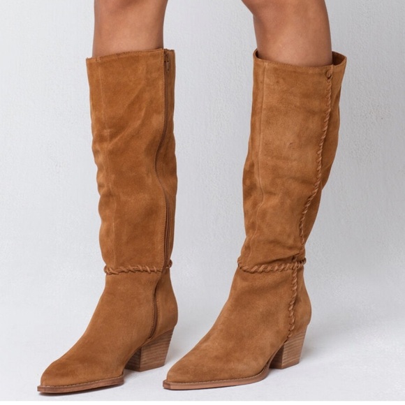 COCONUTS‎ by Matisse Earl Womens Saddle Knee High Boots - Picture 1 of 16